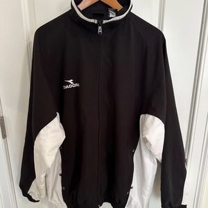 DIADORA Men’s Competitive Tennis Jacket – Size L – Navy & White